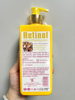 Crème hydratante pour le corps 500 ml, soin de la peau, éclaircissante, anti-taches brunes, pour peaux noires, crème hydratante au rétinol, lotion pour le corps