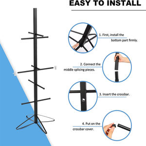 Accesorios de <span class=keywords><strong>hockey</strong></span> sobre hielo, equipo deportivo de metal, estante de secado de almacenamiento para adultos - Product Image 4