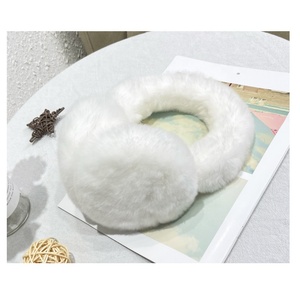 Superior Quality <strong>Fancy</strong> Rex Rabbit Fur <strong>Earmuffs</strong> Winter Fashion <strong>Earmuff</strong> - Product Image 1