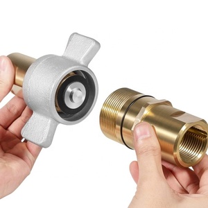 Matériau en laiton 3/4 coupleurs rapides hydrauliques FB <span class=keywords><strong>à</strong></span> vis de 1 pouce pour machines agricoles - Product Image 2