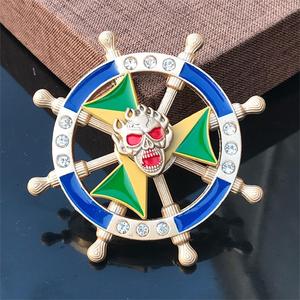 Nuevo DISEÑO DE TIMÓN Metal <span class=keywords><strong>Fidget</strong></span> Spinners Juguetes Doble capa Punta del dedo Aleación de zinc Colorido <span class=keywords><strong>Spinner</strong></span> de mano Metal Hand <span class=keywords><strong>Fidget</strong></span> <span class=keywords><strong>Spinner</strong></span> T - Product Image 1