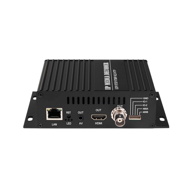 HDMI and CVBS Video Decoder H.265 H.264 4K Support 1 and 4 Split Screen RTSP RTMP HTTP for IPTV