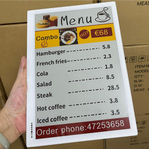 Nouvel écran d'affichage numérique E-Paper grand format 11,6 pouces Ble Nfc, taille A4, Epd Esp32, écran E-Paper E Ink pour menu d'hôtel et de restaurant - Product Image 1