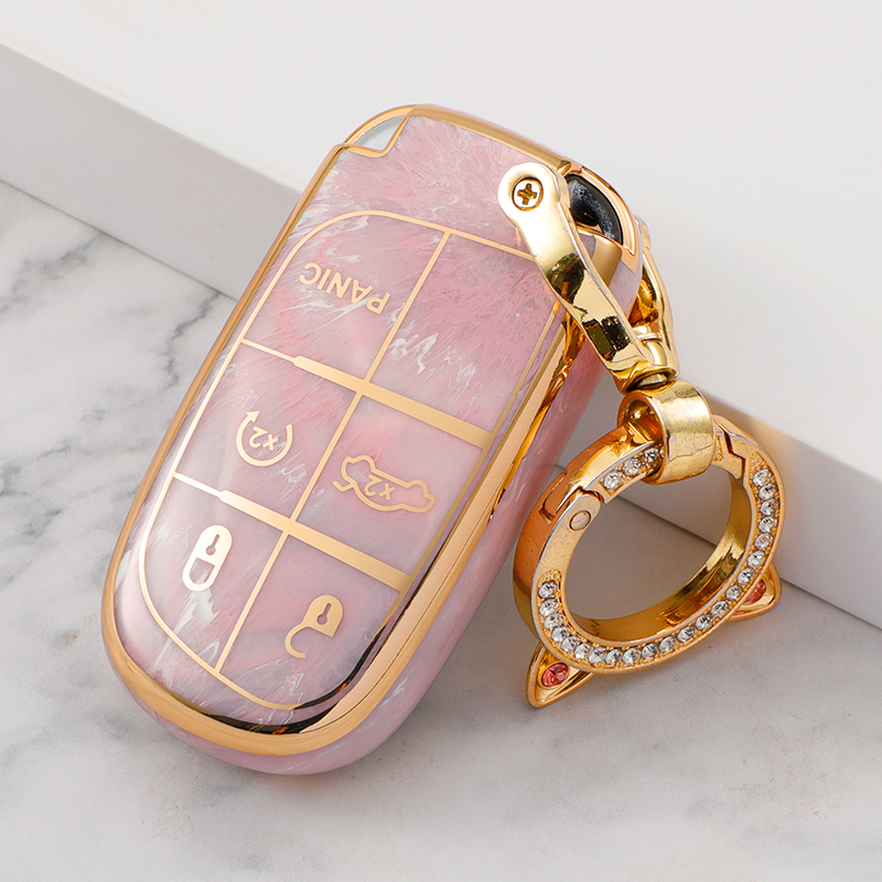 5 Button Pink+Key Ring