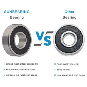 7*22*7 Ball Bearing 627RS For Skating Shoes Wheels Quad Roller Skates