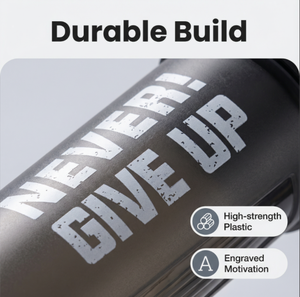 Custom Logo Eco-Friendly Anti-Corrosion <b>Protein</b> Plastic for with Lid and Spider Design for Gym Sports <b>Blender</b> Use - Product Image 3