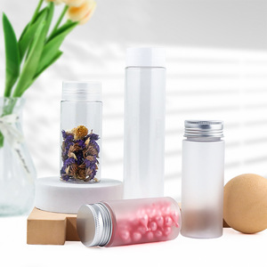 Botellas <span class=keywords><strong>de</strong></span> Plástico PET Transparente para Pastillas, Cuidado <span class=keywords><strong>de</strong></span> la Salud y Uso Cosmético, Boca Ancha, 100/120/150/200/250 ml, Envases para Champú y Mascarillas Faciales - Product Image 3