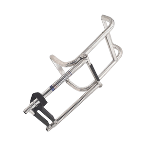 Roestvrijstalen 316 Marine Opvouwbare Telescopische <span class=keywords><strong>Ladder</strong></span> 1 + 3 Stappen 52Inch X 10 Inch Met Beugel En Kranen Schip Yancht Boot Hardware - Product Image 6