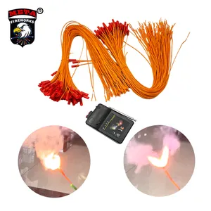 Advanced Copper Wire Top Seller Firework Accessories Menyalakan Electronic Remote Igniter Wire 0.5m Electronic Ignition Head