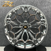 Jantes de voiture en alliage d'aluminium forgé monobloc BZ Wholesale OEM 20 21 22 pouces 5x112 pour Audi Q7 Q8 SQ7 SQ8