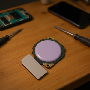 Cable flexible para lector de huellas dactilares para Honor 7x color lila - Product Image 3