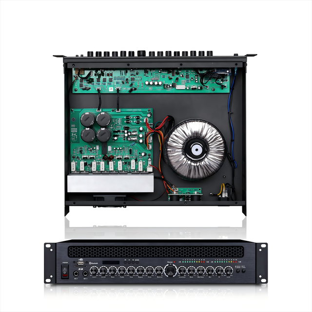 Professional New Arrival HIFI Stereo Sound System Karaoke Power Mixer Amplifier