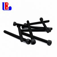 Tools & Hardware Fasteners Class 8 Class 10 Socket Head Cap Bolt Zinc Black Finish Steel UNC UNF Custom Size