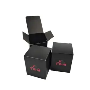 高級紙包装サプライヤーキャンドル紙箱用にリサイクル可能なテクスチャ段ボール箱カスタムロゴキャンドルボックス包装