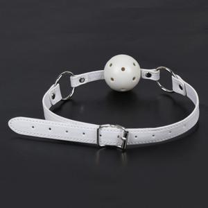 BDSM Bondage Atmungs <span class=keywords><strong>Ball</strong></span> <span class=keywords><strong>Gag</strong></span>, Mund Biss für Erwachsene Sex Vorspiel - Product Image 6