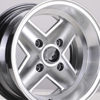 Rueda de aleación de 13 pulgadas con PCD 4x100-114.3, Rueda 100%, llanta China probada con ET -7mm, en venta