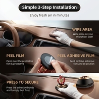 Accessoires de tableau de bord de voiture, diffuseur de parfum solaire pour voiture, diffuseur d'aromathérapie, parfum de voiture, produit tendance 2026