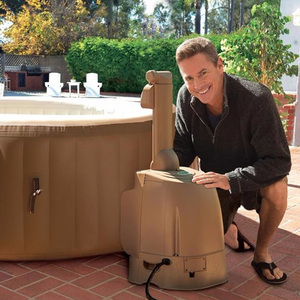 <span class=keywords><strong>INTEX</strong></span> 28426 Taille 196x71cm 4-6 Personnes Grande Piscine à Bulles de <span class=keywords><strong>Massage</strong></span> Ronde Gonflable Spa Piscine - Product Image 5