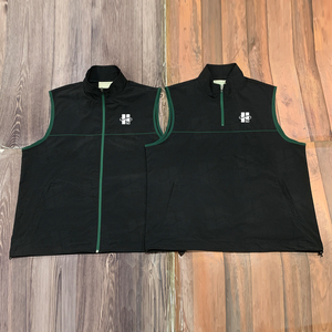 Débardeur Homme Décontracté à Col Zippé, Sans Manches, Uni, Personnalisable avec Impression Sérigraphique, Qualité Supérieure, Vente en Gros - Product Image 5
