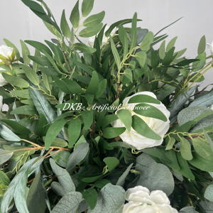 อุปกรณ์ตกแต่งงานแต่งงาน DKB ของประดับตกแต่งดอกไม้ทรงกลมสำหรับตกแต่งโต๊ะกลาง - Product Image 5