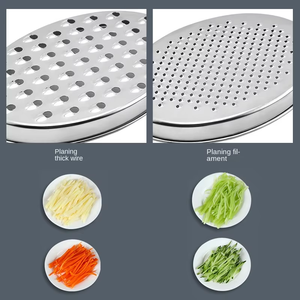 <span class=keywords><strong>Râpe</strong></span> à fromage <span class=keywords><strong>manuelle</strong></span> multifonctionnelle en acier inoxydable de qualité cuisine avec récipient de stockage - Product Image 3