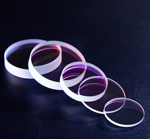 Nouvelle lentille de protection laser en verre de quartz de silice fondue de haute qualité 30x5mm 21.5x2 1064nm pour têtes et tubes de découpe laser CO2 - Product Image 3