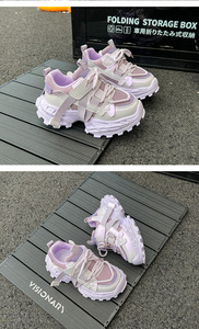 <span class=keywords><strong>Zapatillas</strong></span> de tobillo para niñas, otoño-invierno 2026, nuevo estilo coreano, <span class=keywords><strong>zapatillas</strong></span> de running para niños con cierre de velcro, malla y suela de PVC suave - Product Image 5