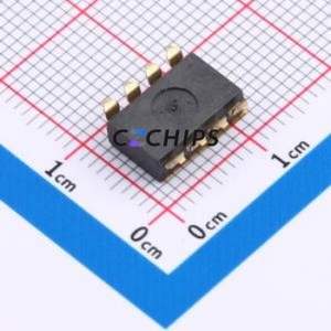 DSIC-04-TS-GER DIP Switch SMD Switch Flat Toggle, Groove Type Single Pole Single Throw 4 2.54mm - Product Image 2