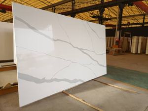 Calacatta 시리즈 인공 석영 석판 만들기 기계 새로운 디자인 큰 석판 석영 카운터 탑 타일 기계 CNC 커터 - Product Image 4