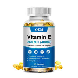 OEM/ODM/OBM Schönheits produkte Natürliche animierte <span class=keywords><strong>Vitamin</strong></span> <span class=keywords><strong>E</strong></span>-Kapseln Beste <span class=keywords><strong>Vitamin</strong></span> <span class=keywords><strong>E</strong></span>-Kapseln - Product Image 1