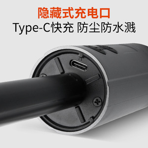 Camping Light <b>LED</b> Telescopic Folding Bracket Portable Outdoor Tent <b>Lamp</b> Gunmetal Gray Retractable 25000 Hours Lifespan - Product Image 5