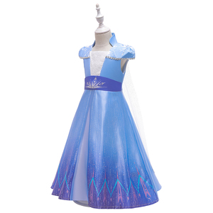Nuevo Vestido de Princesa Elsa para Niñas, Disfraz de Halloween para Niñas, Ropa de Celebridades Infantiles - Product Image 2