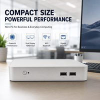 Mini PC EVUC de Alto Rendimiento I3 I5 I7 3-14ª Gen. DDR3L DDR4 DDR5 RAM Máx. 64GB 6USB SATA PCIe Tipo C Win10/11 Linux con Ventilador