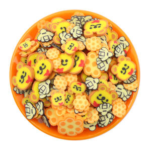 500G 10MM Miniature Alimentaire Toast Pain Polymère Argile Saupoudrer Tranches Toast Pain pour Slime DIY Artisanat Art Décoration Nail Tumblers - Product Image 4