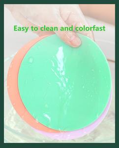 Sous-verre rond en silicone personnalisable avec logo, antidérapant, doux, résistant à la chaleur, écologique, multifonctionnel, aide à ouvrir les bouchons de bouteilles - Product Image 2