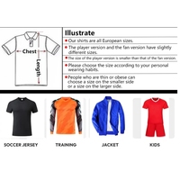Internationales Fußballtrikot mit Sublimationsdruck, Weltfußball-Trikot, Fußballspieler-Fanset, klassisches Trikot mit Nummer und Namen