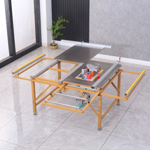 Scie à table coulissante pliable de qualité commerciale |   Fabrication directe d'usine, découpe de haute précision pour la <span class=keywords><strong>menuiserie</strong></span> - Product Image 1