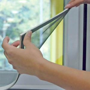 XFD – Moustiquaire magnétique design moderne en fibre de verre, découpable et lavable, pour chambre et salon - Product Image 1