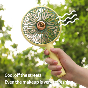 DD8158a 2025 New Kích Thước Lớn Cầm Tay <span class=keywords><strong>Fan</strong></span> USB Có Thể Sạc Lại Không Chổi Than Mini <span class=keywords><strong>Fan</strong></span> Với Cơ Sở Cho Ngoài Trời Trong Nhà Ba Tốc độ Gió - Product Image 3