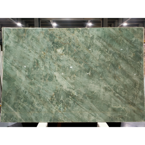 Union <b>Stone</b> Green Quartzite Luxury Lumistone Modern Polished Kitchen & Bathroom Big Slabs with 1 Year Warranty - Product Image 1
