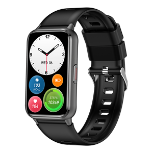 HK72 Nouvelle Arrivée 1.47 "AMOLED Smart Band Montre pour Femmes Lecteur de Musique Intelligent NFC BT Appel Commande Vocale Inteligente Reloj - Product Image 1