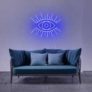 Mayorista Personalizable Neon LED Eye Sign Indoor Outdoor Business Company Logo Wedding Party Decor Fuente de Luz Neon Light Home - Product Image 3