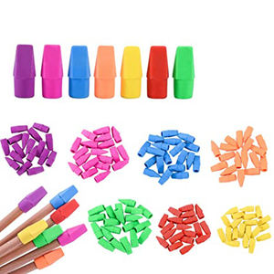 ยางลบดินสอแบบติดหัว ราคาถูก จำนวนมาก สำหรับสำนักงาน โรงเรียน เด็กๆ - Product Image 2