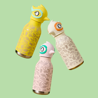 Bouteille d'eau isotherme en acier inoxydable 316 Yeway en gros, style animal, gourde scolaire pour enfants, mug thermique, bouteille en métal sans BPA