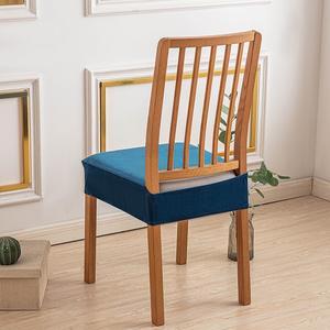 Yüksek elastikiyet gümüş tilki kadife sandalye klozet kapağı, toz geçirmez, leke dayanıklı, yıkanabilir koltuk koruyucusu - Product Image 2