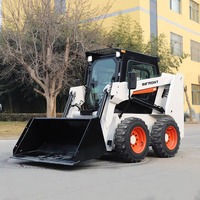 Livraison rapide - Mini-chargeuse compacte INFRONT 1 tonne (1000 kg) avec godet étroit de 820 mm