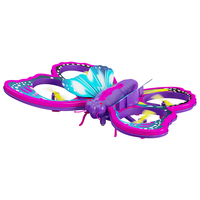 HOSHI V40 RC Quadcopter Butterfly Toy Avec Lumières Colorées Avion Télécommandé Avion de Chasse Planeur Mousse Uav Jouet Avion RC