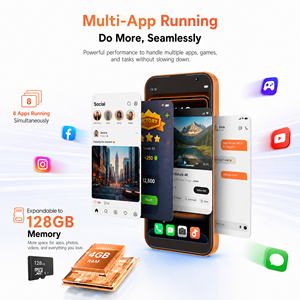 Mini Telefono Tascabile I17 Pro Max con Sistema Android, Dual Sim, Smartphone Economico 4G - Product Image 2