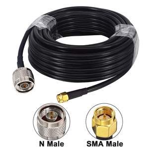 <span class=keywords><strong>Cable</strong></span> de extensión coaxial de baja pérdida 3D-FB, conector macho N SMA-macho de 50 ohmios para <span class=keywords><strong>antena</strong></span> de Radio 3G/4G/5G/LTE/Ham/GPS/WiFi/RF - Product Image 5