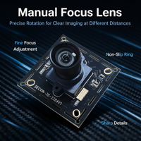 Módulo de Cámara USB ZYKD 4K IMX586/415 con Lente Gran Angular, WDR, Visión Nocturna con Baja Iluminación para Drones de Carreras FPV, Robots Industriales y Máquinas